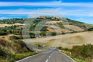 Road to Pienza