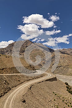 Road to Pin Valley, Spiti Valley, Himachal Pradesh, India