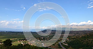 Road to Pogradec, Albania