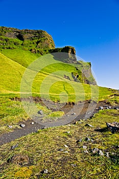 Road to the Reynisdrangar, Iceland photo