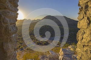 Road to Sentinel Peak, Tucson, Arizona