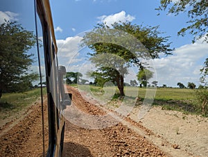 On the road to Serengeti, Ngorngoro, ,Manyara and Tarangire national parks, Tanzania