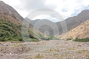 Road to toubkal, High Atlas Mountains