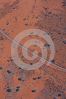 Road to Uluru (Ayers Rock) photo