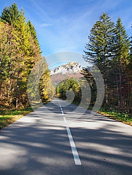 Road to Velky Rozsutec, Slovakia