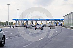 Road toll photo