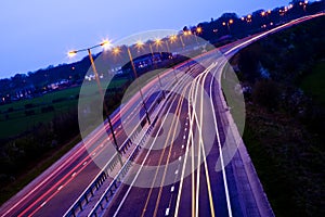 Road Traffic at Night