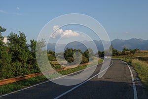 Road in Transylvania, Romania