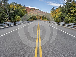 Road less traveledon the Kancamagus highway