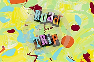 Road trip adventure travel map exploration fun learn