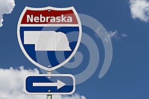 Road trip to Nebraska with sky photo