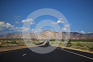 Road Trip in the Wide Open Spaces of America photo