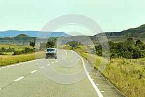 The Road Troncal 10 Through La Gran Sabana, Canaima National Park, Venezuela photo