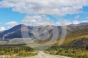 Road in tundra