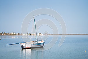 The road of Tunisia, kerkennah islands