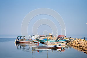 The road of Tunisia, kerkennah islands