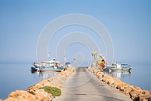 The road of Tunisia, kerkennah islands