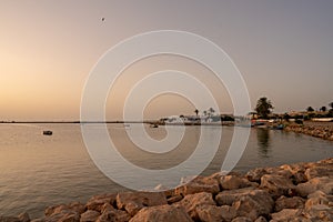 The road of Tunisia, kerkennah islands