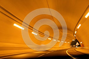 Road Tunnel Blur