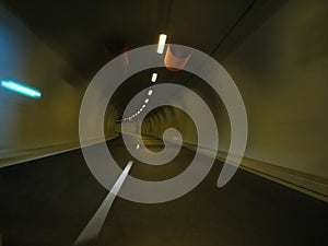 Road tunnel motion