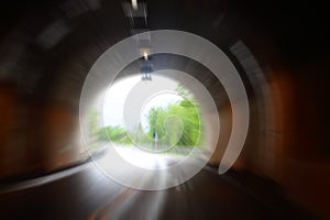 Road tunnel in Norway