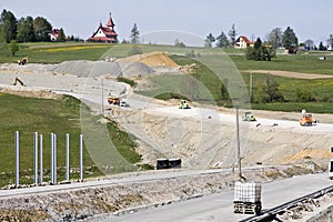 Road under construction