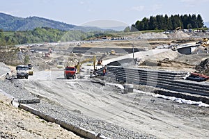 Road under construction photo