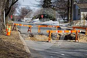 Road under construction