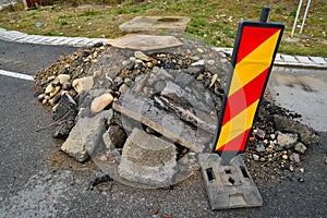 Road under construction