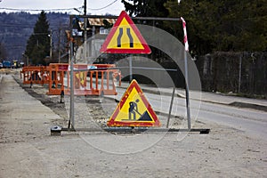 Road under construction