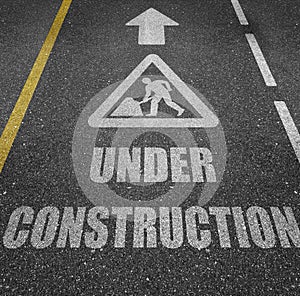 Road under construction