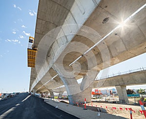 Road under reconstruction photo