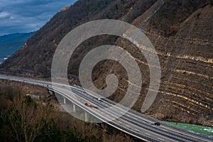 a road viaduct