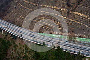 a road viaduct