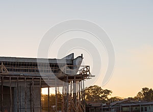 The Road viaduct under construction 04