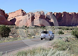 Road in the western US