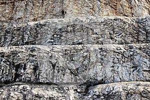 Road widening site in Peloponnese, Greece