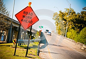 Road Work Ahead