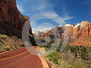 Road through Zion