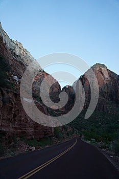 Road at Zion