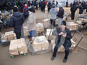 Roadblock `Stanytsia Luhanska`