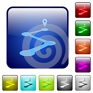 Roadmap color square buttons