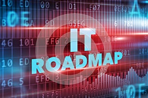 IT roadmap concept