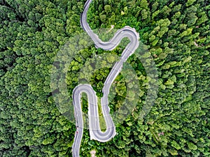 Roads from above photo