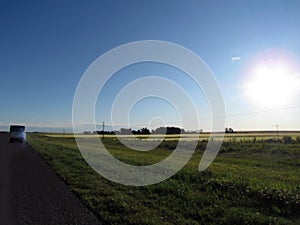 Roads in argentina - Monte Hermoso Municipality