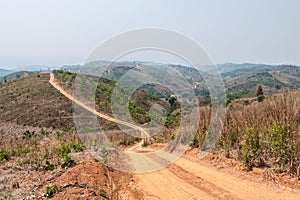 Roads in rural areas of developing countries