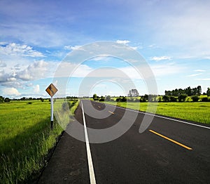 Roads with rural transportation