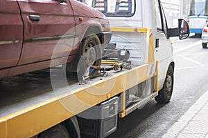 Roadside assistance car