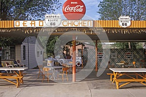 Roadside diner on Historic Route