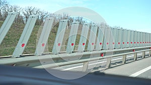 Roadside Safety Barrier Highway Traffic Control photo